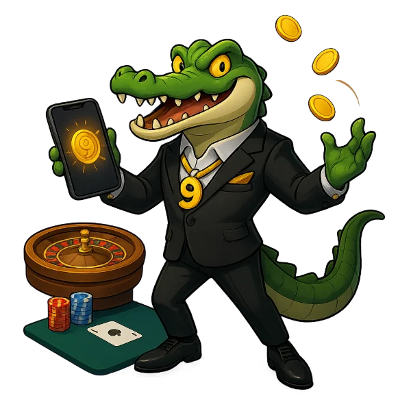 9AU Casino slots and table games